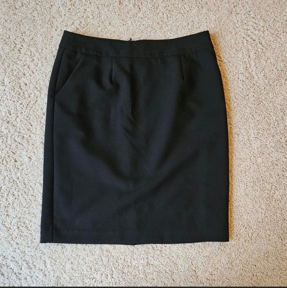 Trina Turk Elegant Black Pencil Skirt